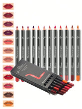 Shein Waterproof Lipliner 12pcs Matte Pencil Set