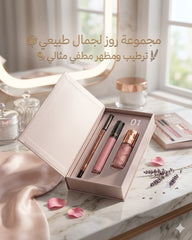 rose berry hydrate and matte velvet lip set