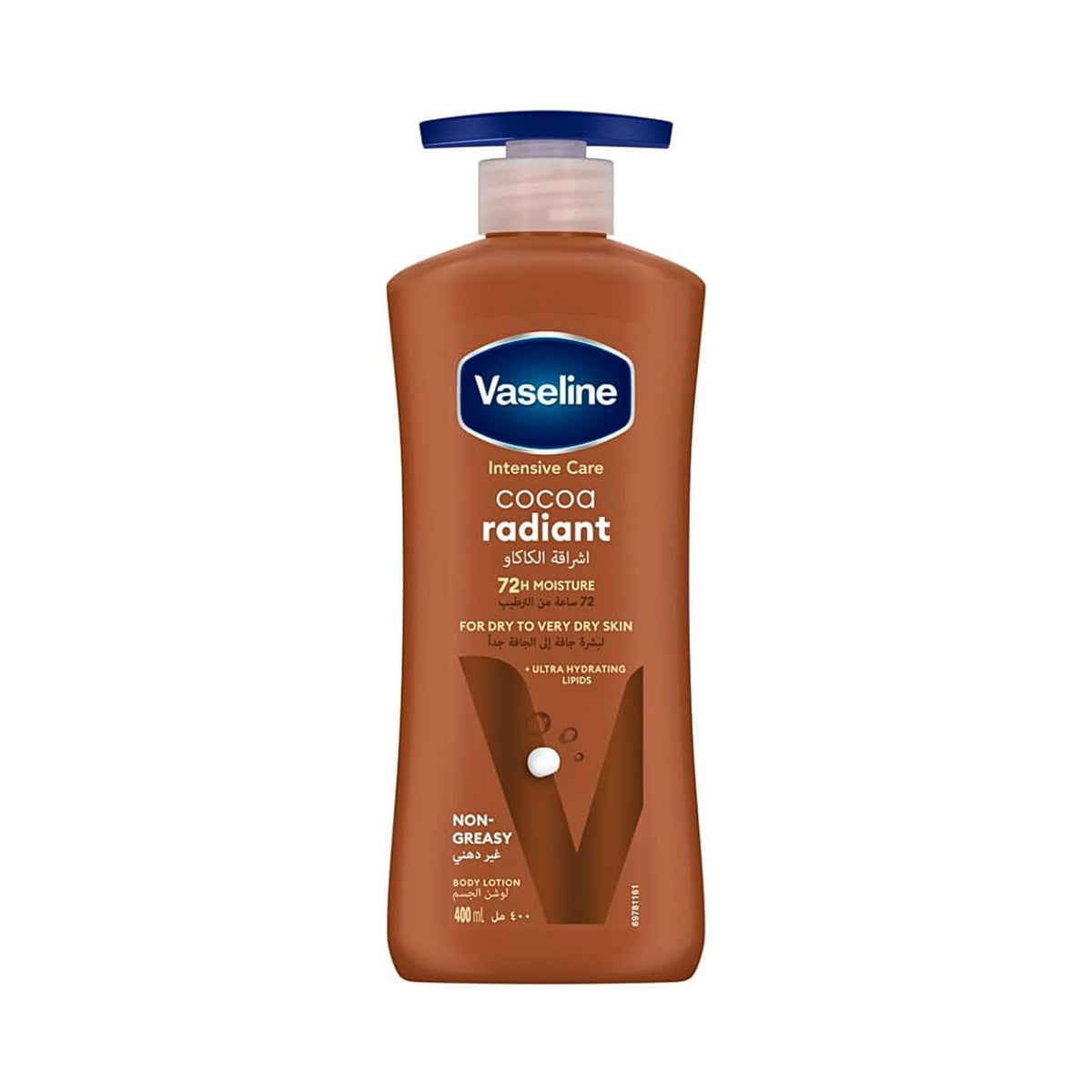  Vaseline Body Lotion Cocoa Radiant 400 ml