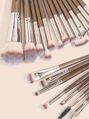 SheIn MANGE The Brush Professional Makeup Brush Set 20 Pieces - Champagne