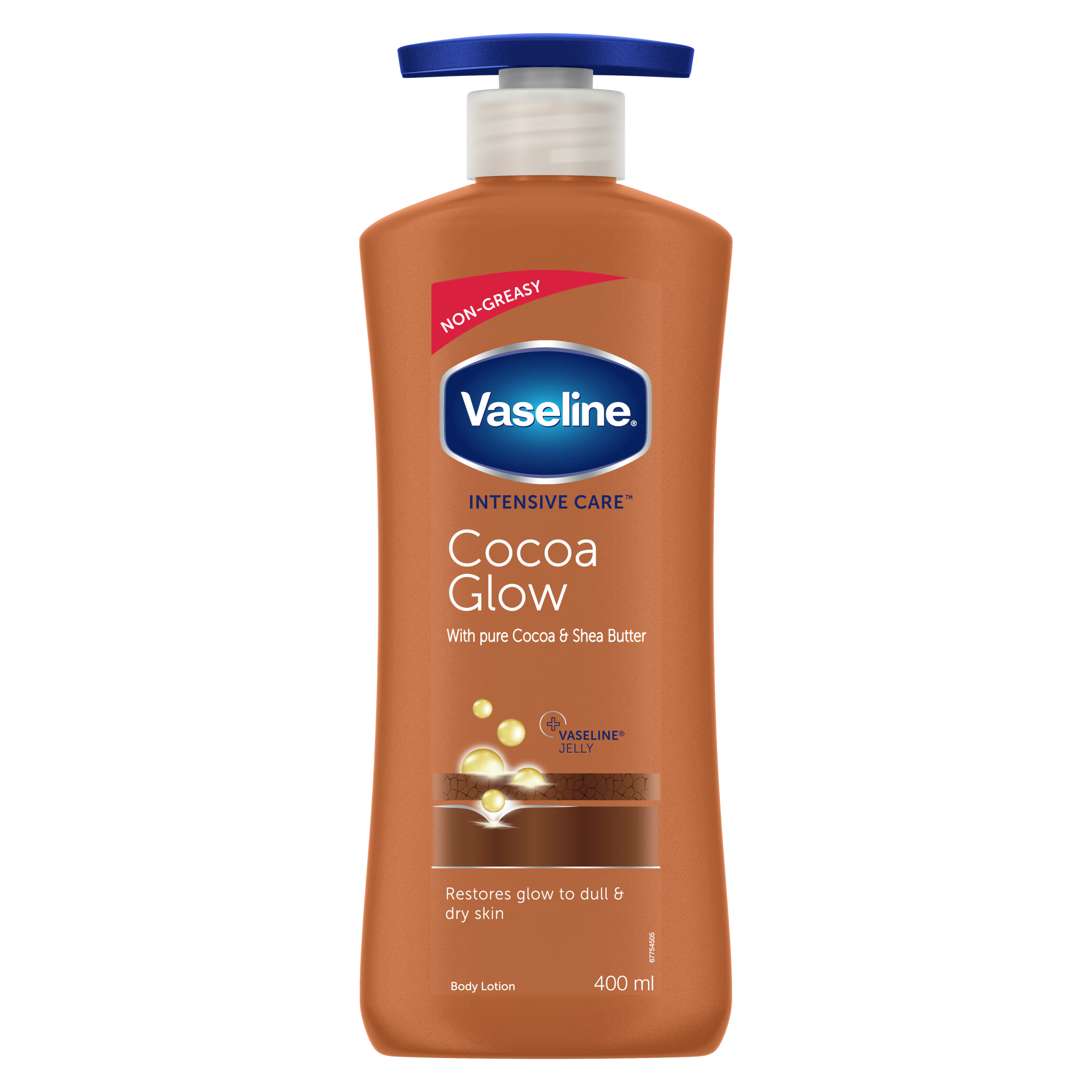 Vaseline Intensive Care Cocoa Glow Body Lotion with Pure Cocoa and Shea Butter 400 ml