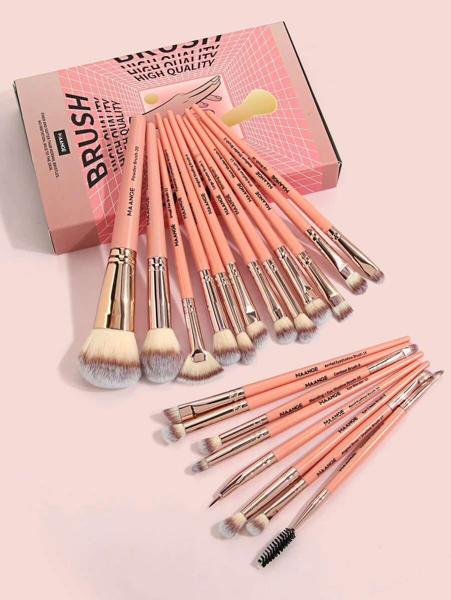 MAG5748RJ+ZH - SHEIN MAG Professional Makeup Brush Set 20 Pieces