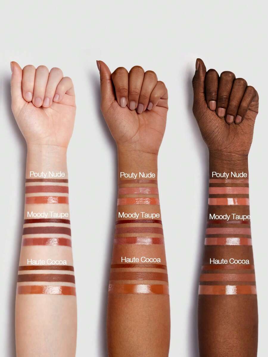 Sheglam Soft 90's Glam 3 in 1 Lip Liner And Lip Duo - Haute Cocoa | قلم شفاه 3 في 1