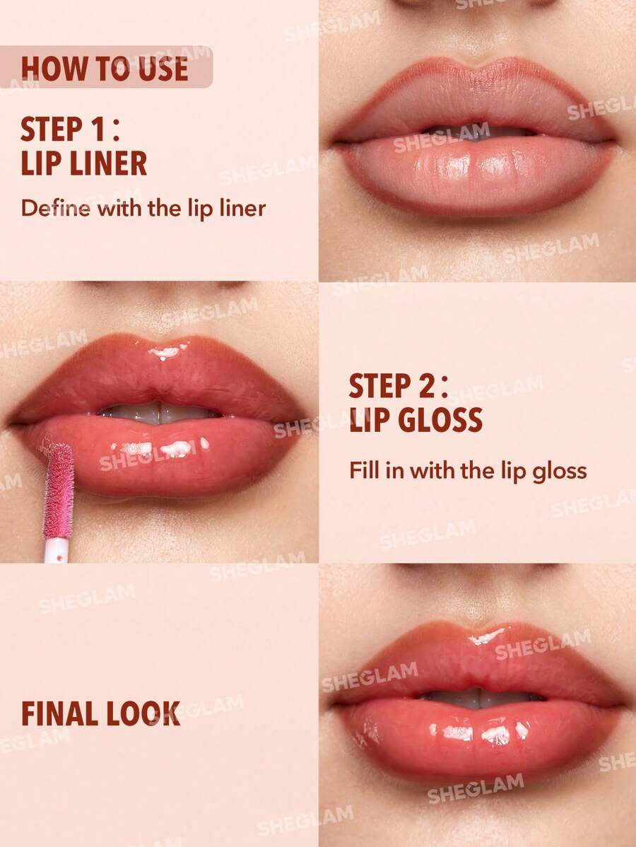 SHEGLAM Lip Rules Liner and Gloss Pen