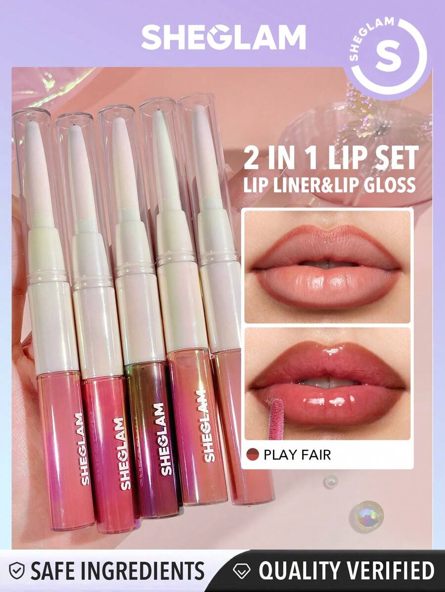 SHEGLAM Lip Rules Liner and Gloss Pen