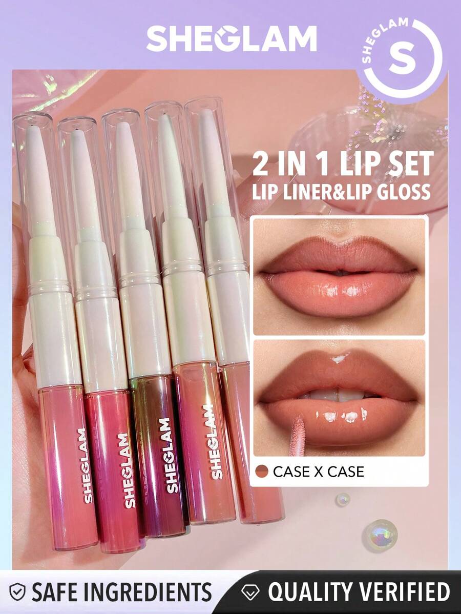 SHEGLAM Lip Rules Liner and Gloss Pen