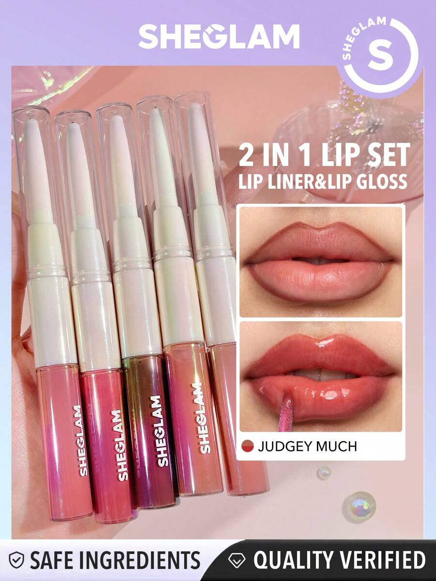 SHEGLAM Lip Rules Liner and Gloss Pen