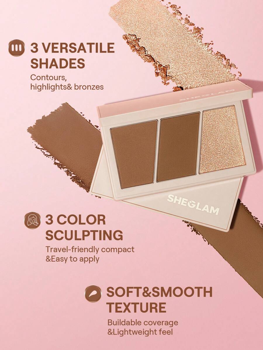 Sheglam Trio Hero Face Palette  