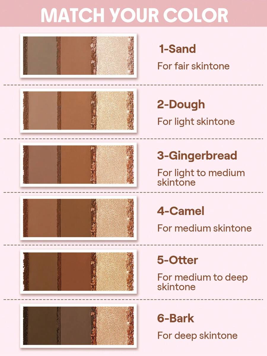 Sheglam Trio Hero Face Palette  