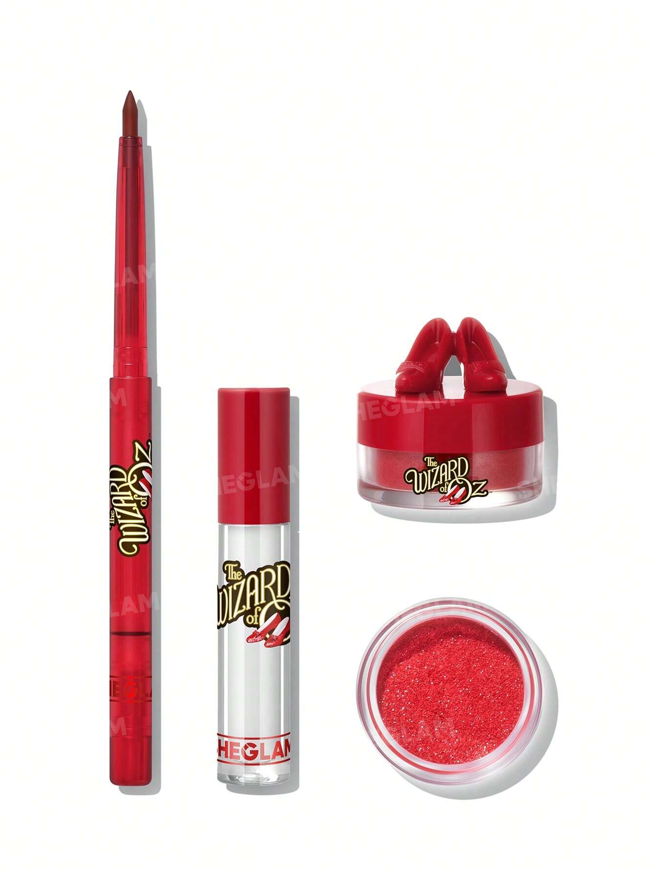 SHEGLAM Ruby Slippers™ Glitter Lip Kit