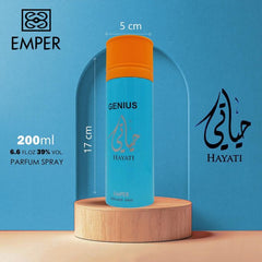 Emper Hayati Perfume Body Spray For Men 200ml