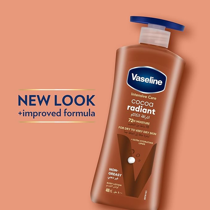  Vaseline Body Lotion Cocoa Radiant 400 ml